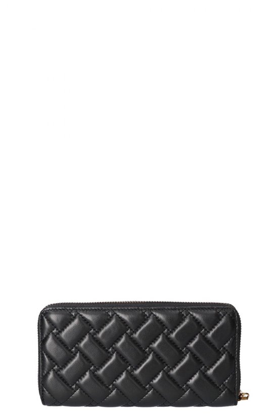 Kurt Geiger Women's K Zip Around Wallet-Black