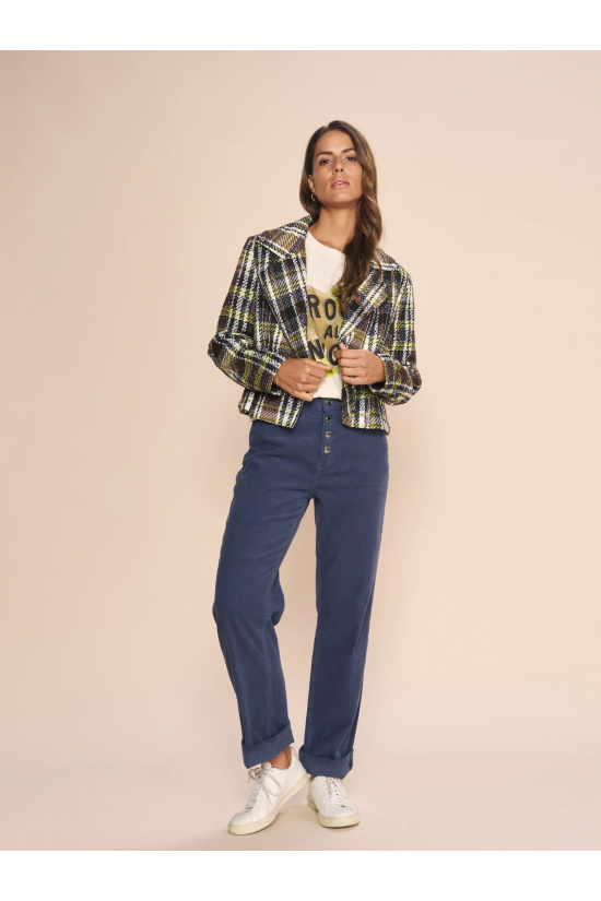 Women's Mos Mosh corduroy pants Rachel-Blue