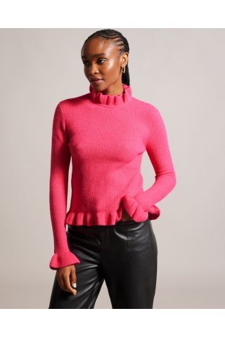 Γυναικεία Ted Baker πλεκτή μπλούζα Pipalee-Ροζ