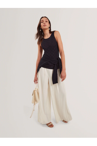 Γυναικεία Ted Baker αμάνικη πλεκτή μπλούζα Regular Fit... 2