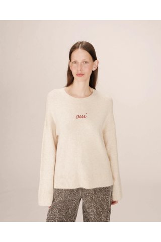 Γυναικεία Grace and Mila πλεκτή μπλούζα πουλόβερ Regular...