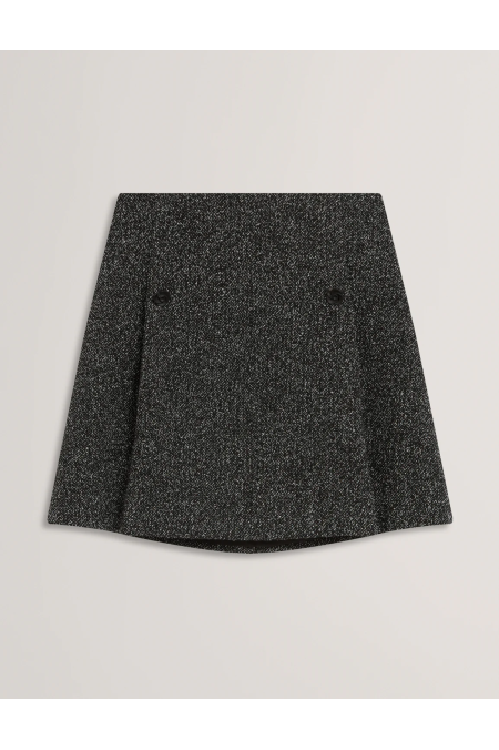 Γυναικεία Ted Baker φούστα Regular Fit Ekaas-Μαύρο