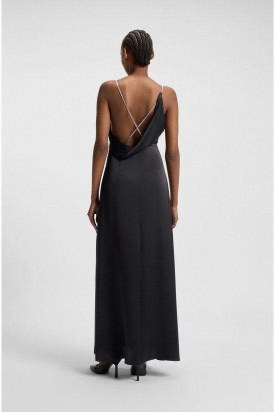 Γυναικείο Hugo μακρύ φόρεμα Regular Fit...