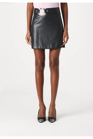 Γυναικεία Hugo φούστα Regular Fit Rasara-1-Μαύρο