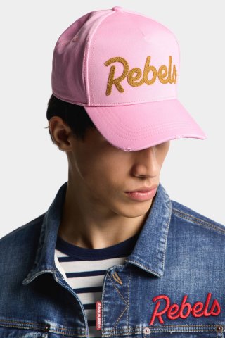Unisex Dsquared2 καπέλο Baseball-Ροζ
